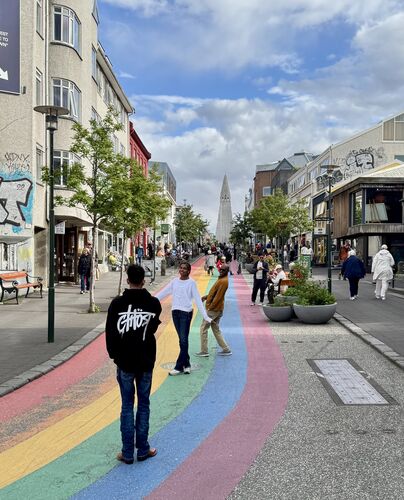 Pride is everywhere in Iceland